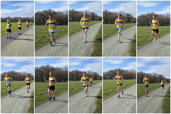 Racer collage