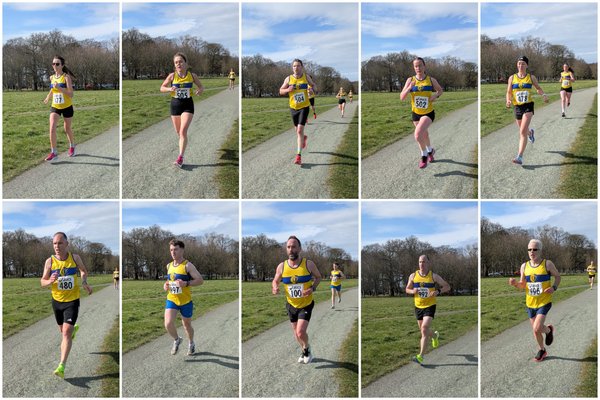 Racer collage