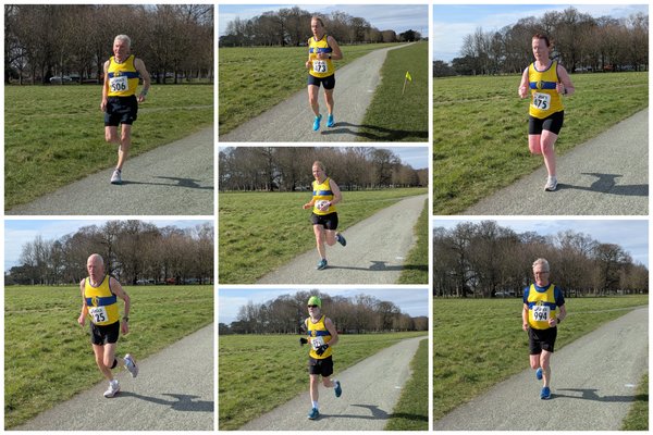 Racers collage